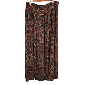 Vintage‎ Pendleton Country Sophisticates Floral Skirt Womens 4 Cottage Prairie